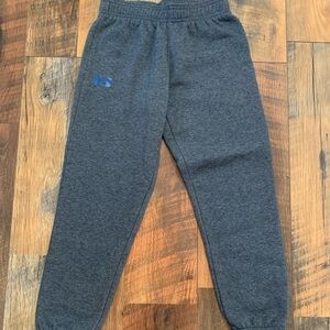 Boys Under Armour Kids Gray Sweatpants